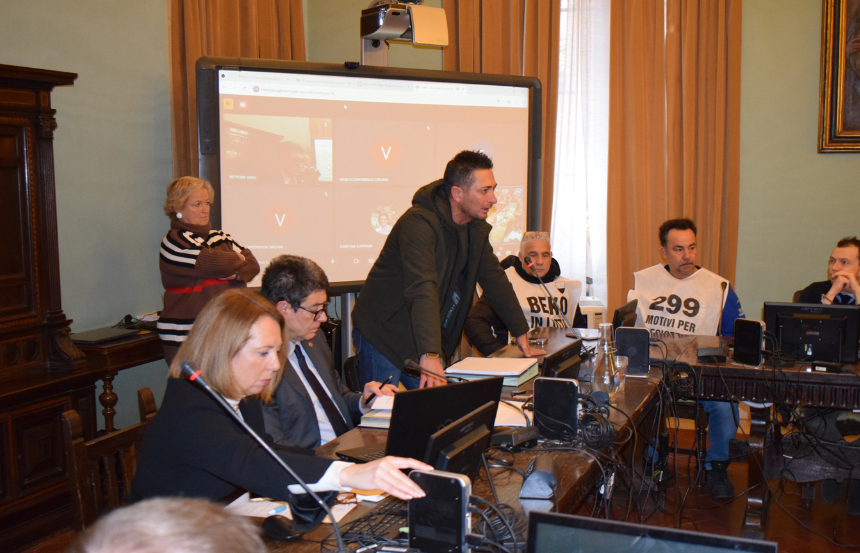 Il Senato Accademico dell'Università di Siena ha ricevuto i rappresentanti delle lavoratrici e dei lavoratori della Beko